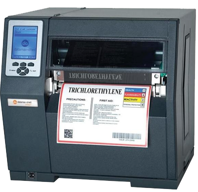 某润滑油工厂用datamax H-8308X打印机打印油桶标